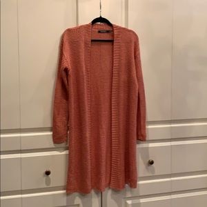 Long, cardigan Sweater. Worn one time.